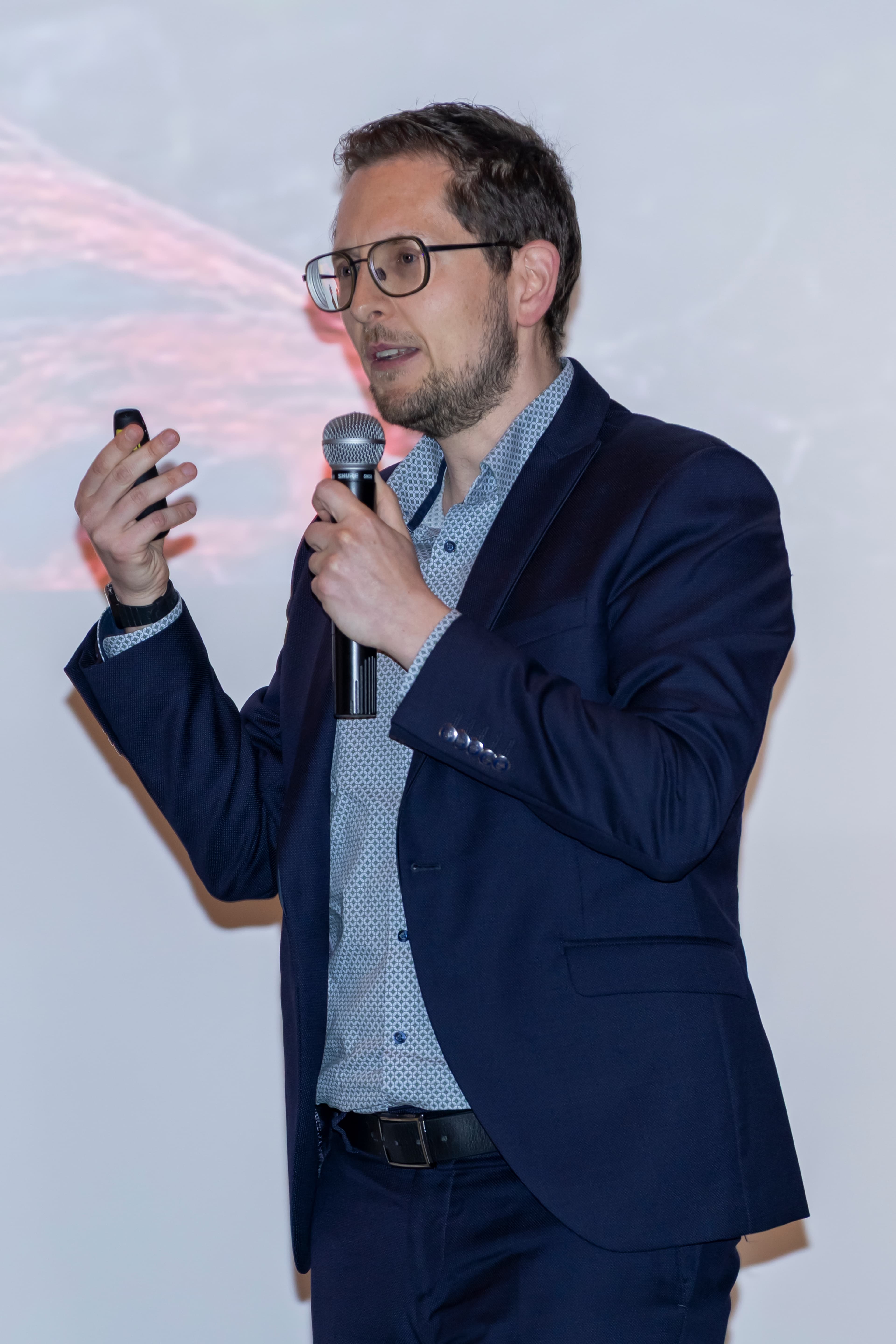 Christof von Wenzl im Vortrag