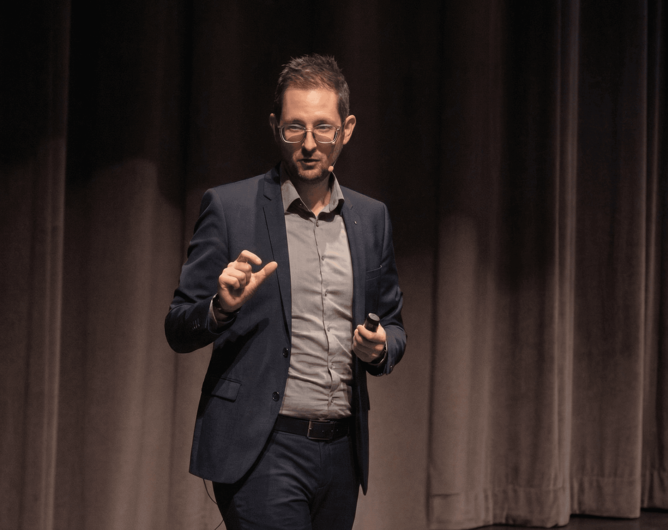 Christof von Wenzl im Vortrag