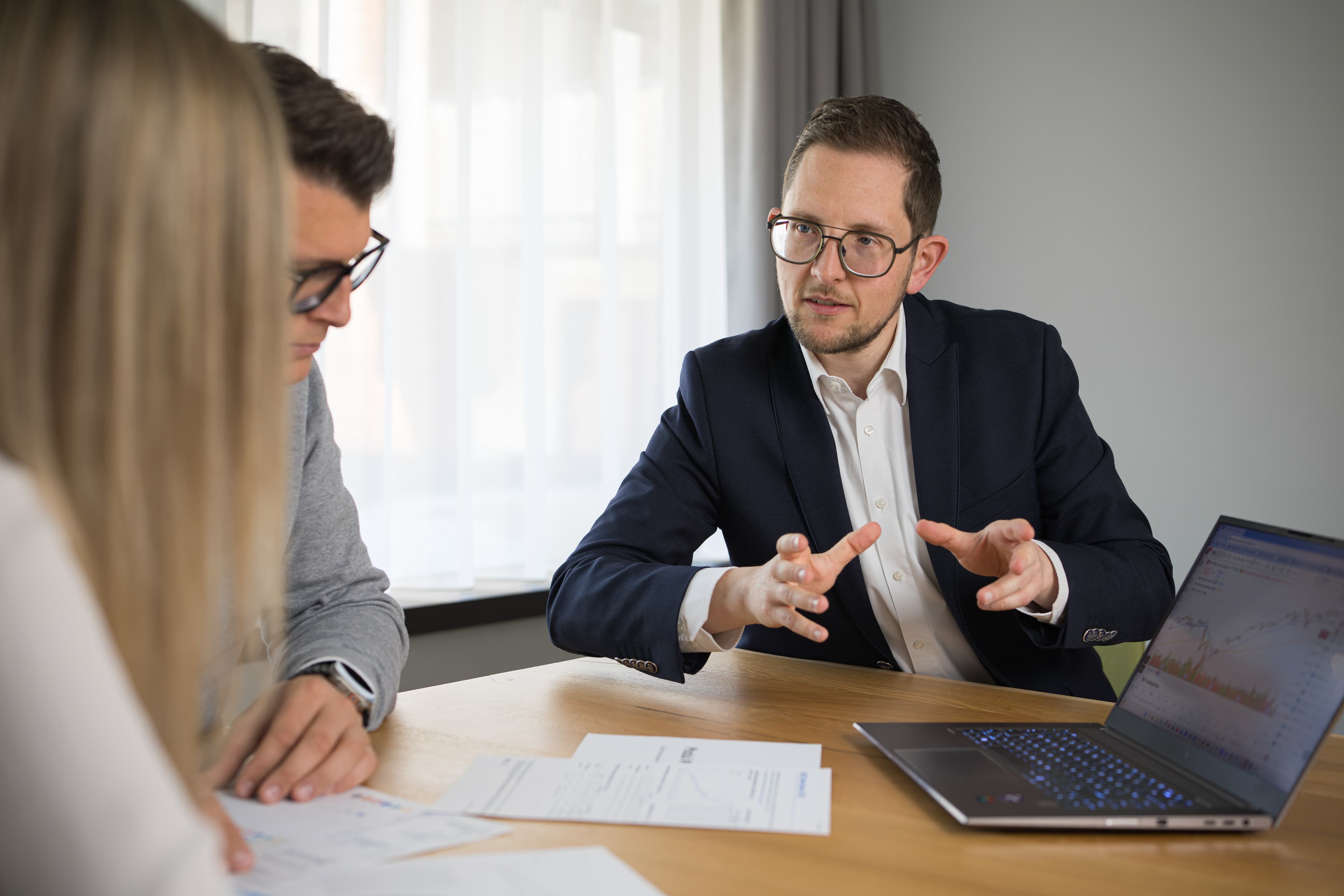 Christof von Wenzl in Aktion